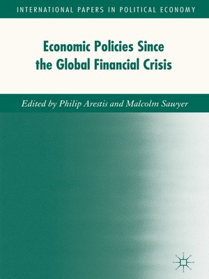 cover image of Economic Policies since the Global Financial Crisis